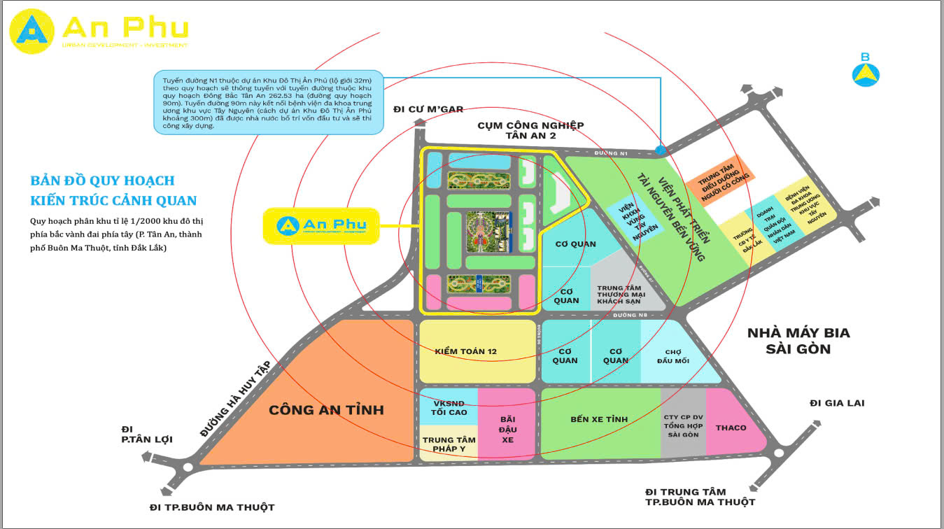dự án khu đô thị ân phú