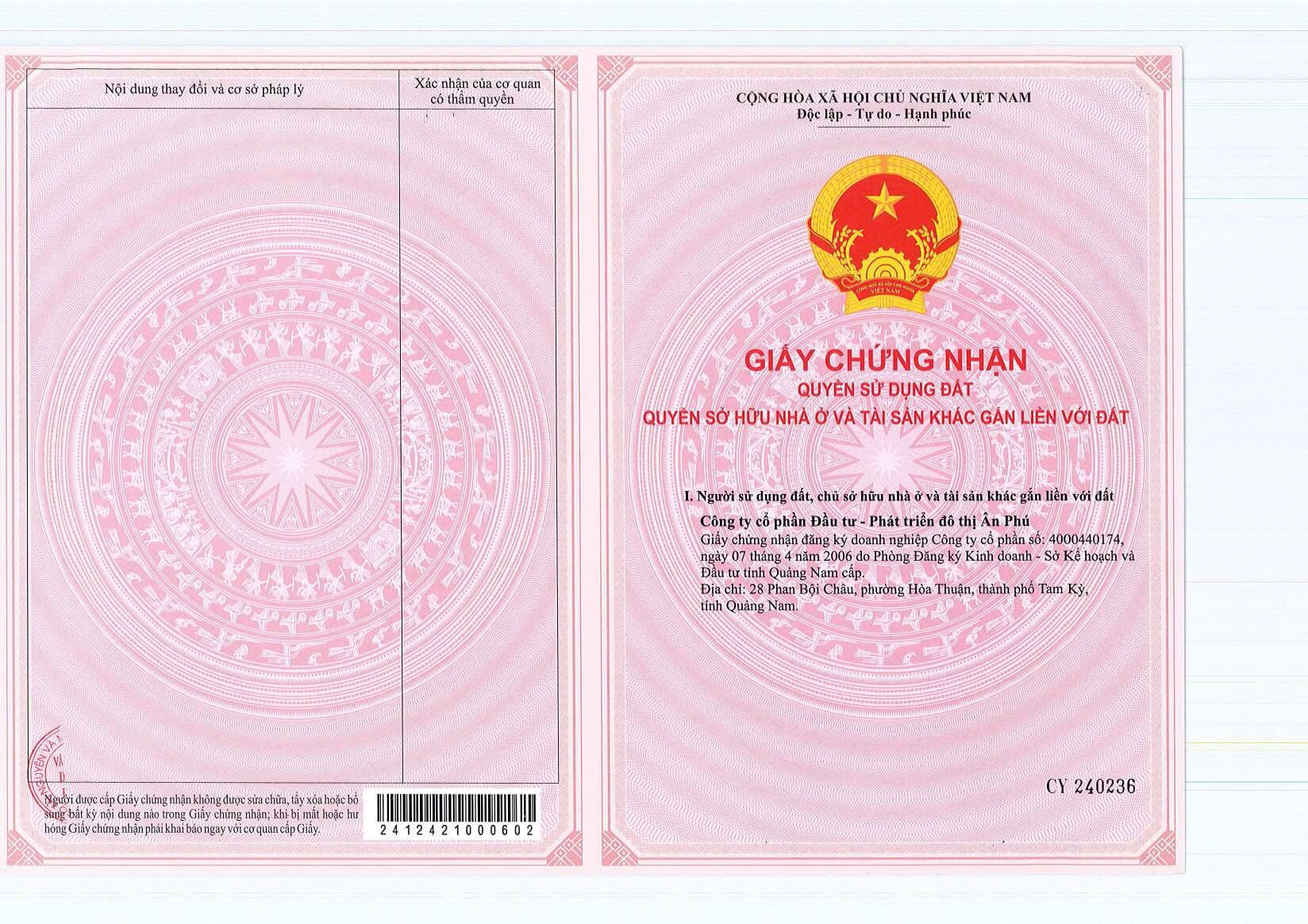 KHU DÔ THỊ ÂN PHÚ