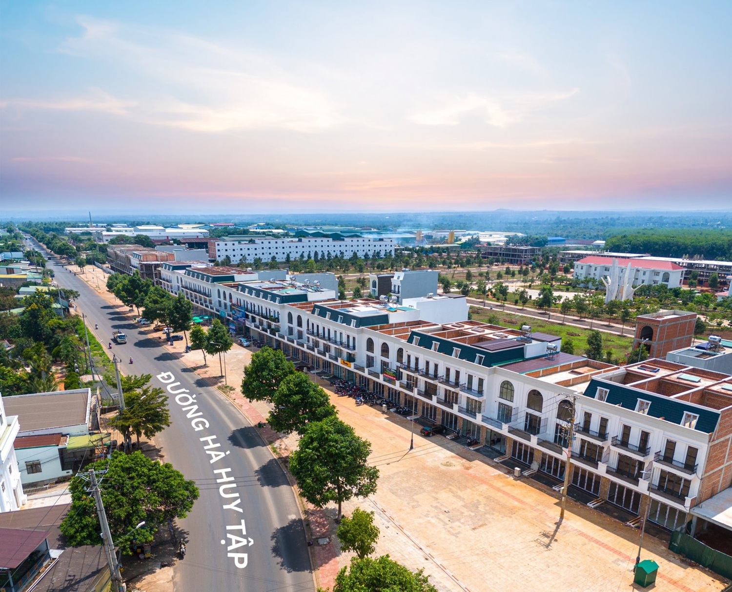 Vị trí Shophouse Khu đô thị Ân Phú Buôn Ma Thuột